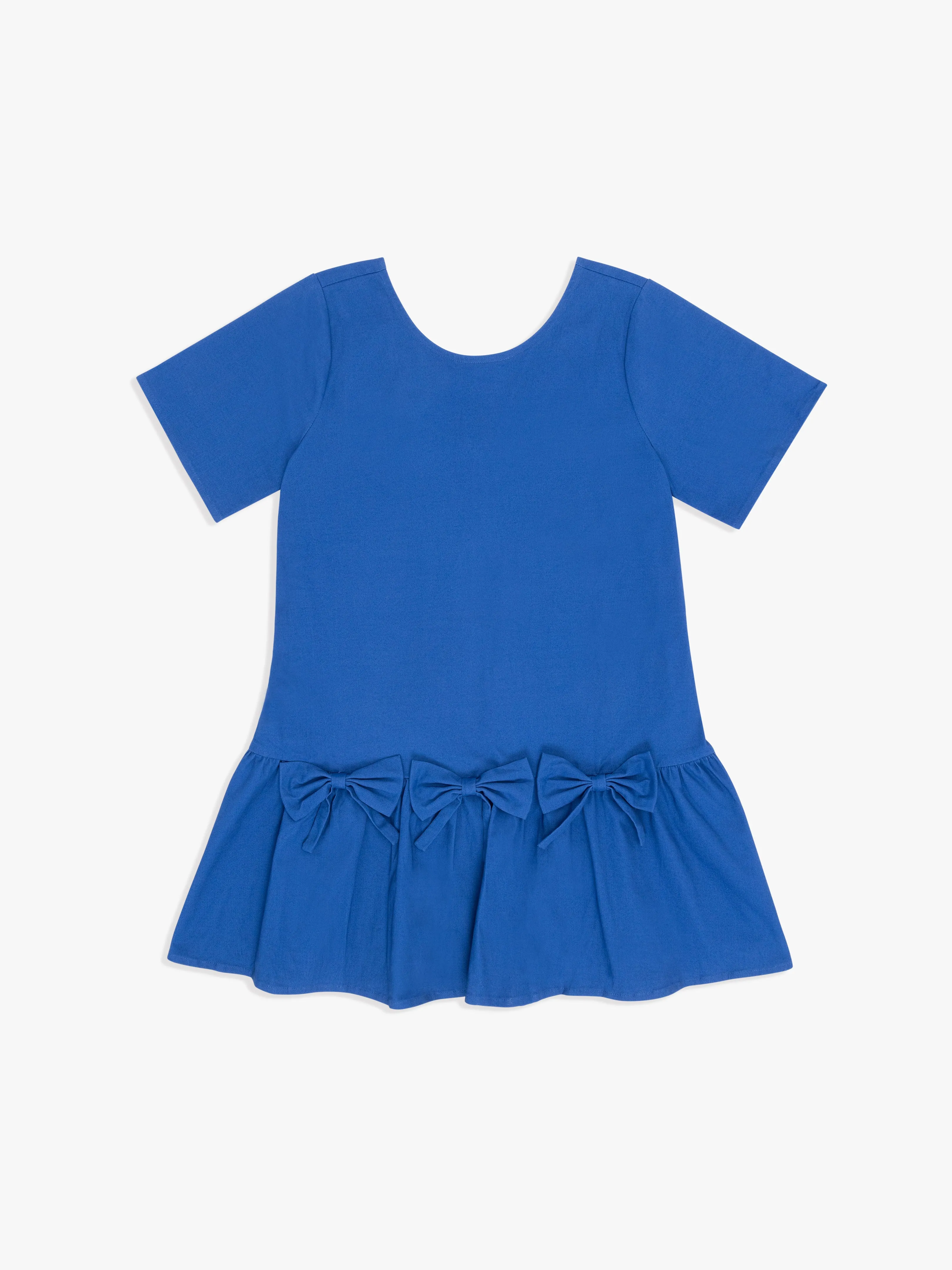 Esme Babydoll Dress - Cobalt