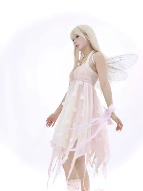 Fairy whispers fairy core floral dress