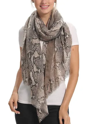 Fashion Printed Long Scarf, Classic Patterns, Cozy Soft