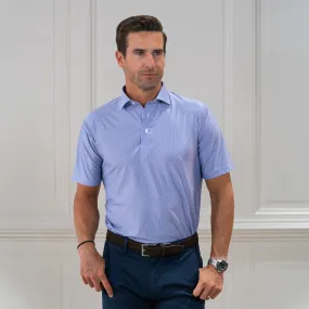 Featherweight Flex Polo Congressional Navy