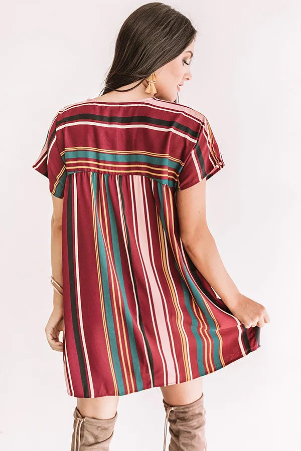 Feeling Sweet Stripe Babydoll Dress