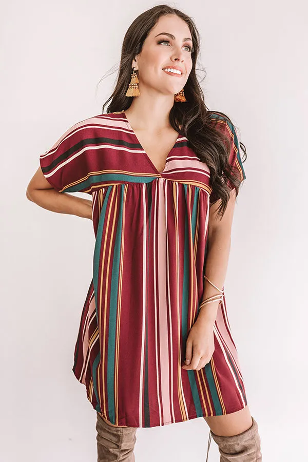 Feeling Sweet Stripe Babydoll Dress