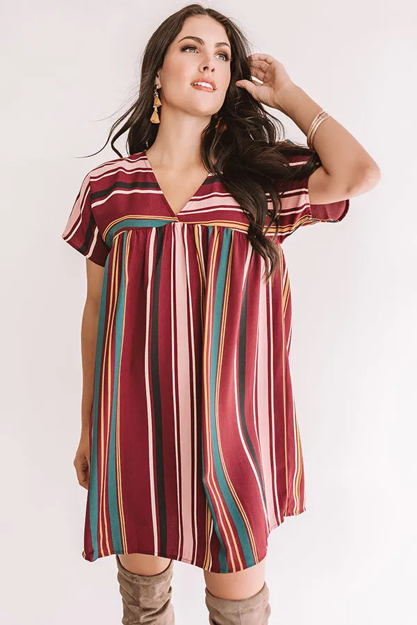 Feeling Sweet Stripe Babydoll Dress