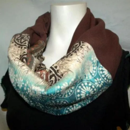 Fire Tribal Eternity Scarf