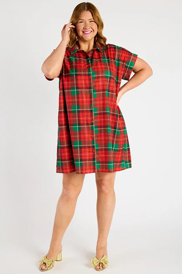 Frances Tartan Christmas Dress