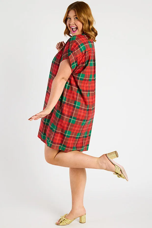 Frances Tartan Christmas Dress