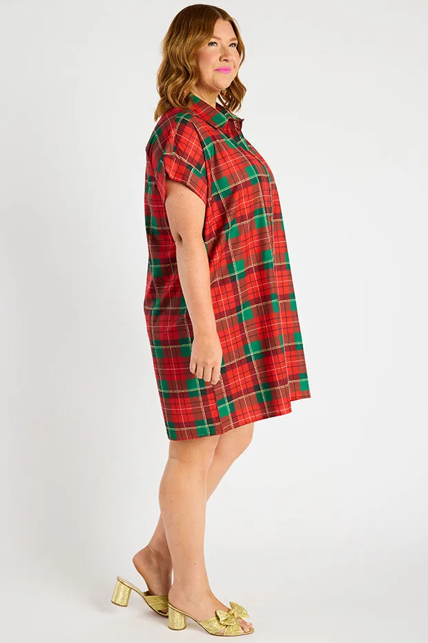 Frances Tartan Christmas Dress