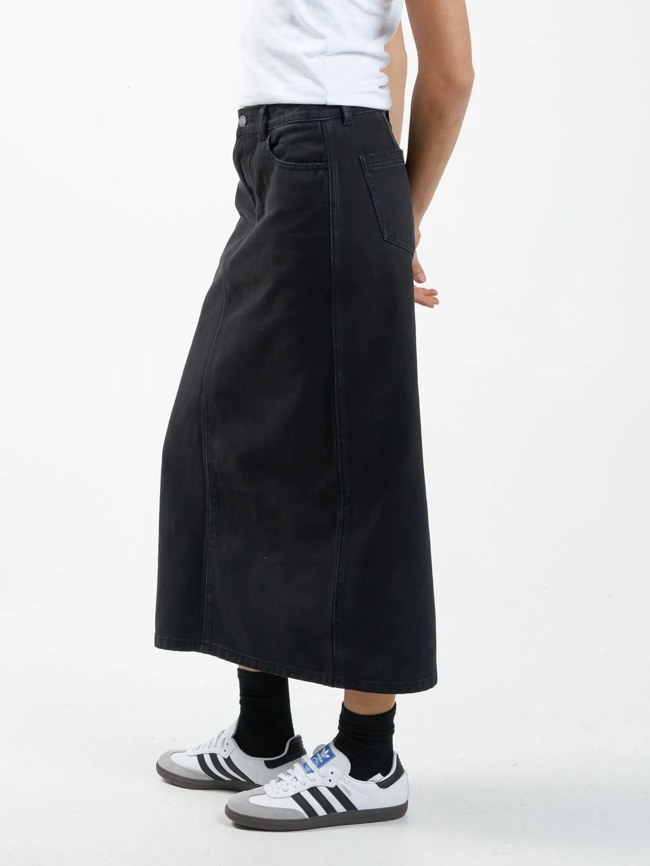 Frankie Skirt - Dusk Black