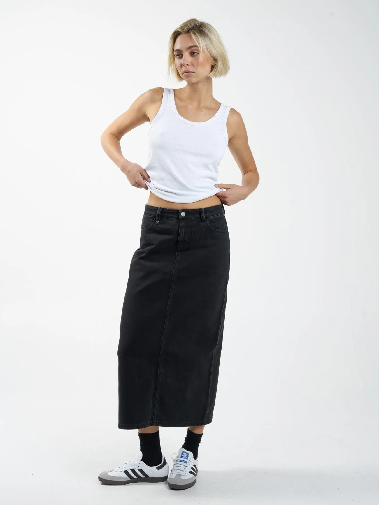 Frankie Skirt - Dusk Black