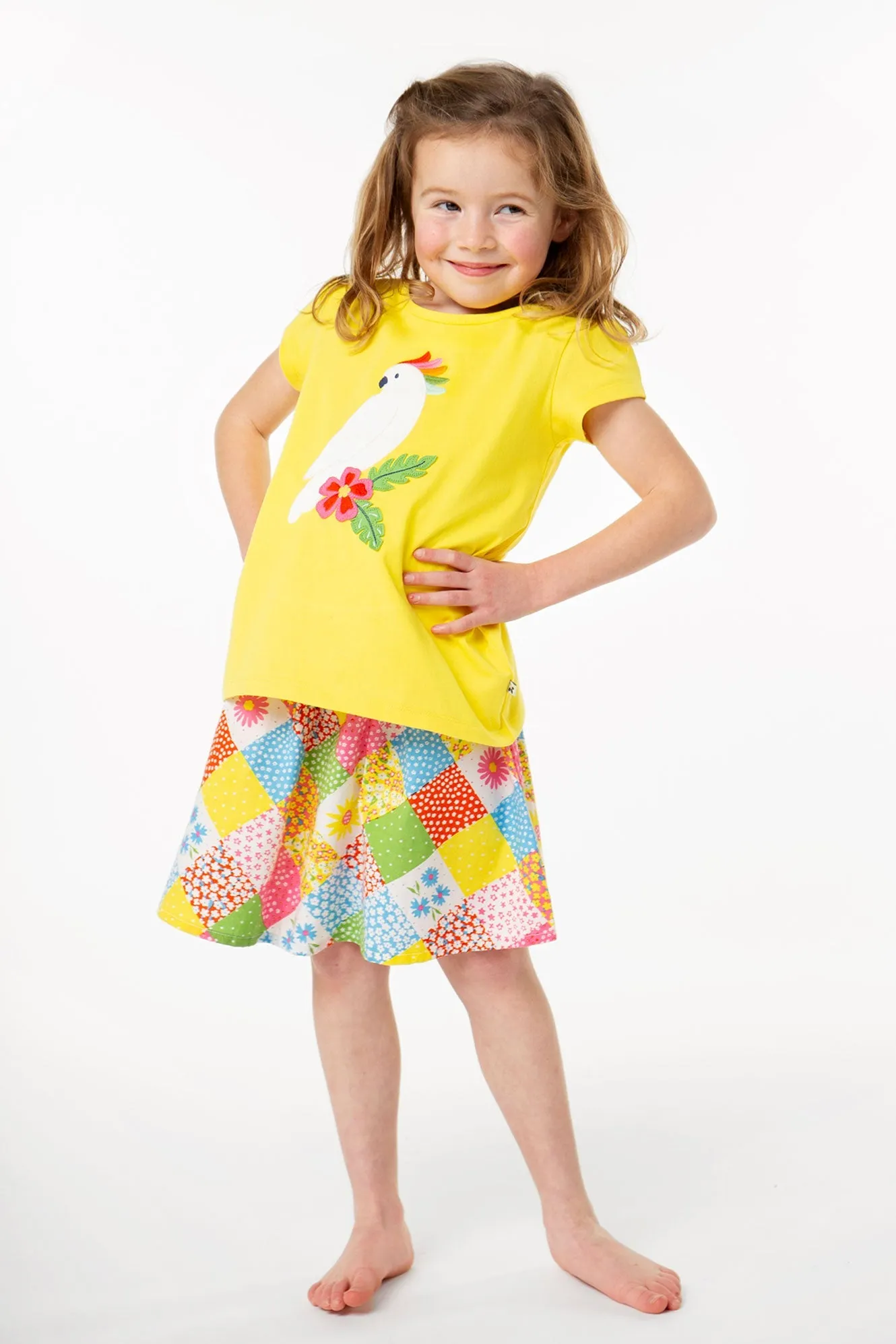 Frugi Farrah Skirt To Top - Patchwork