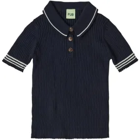 FUB Dark Navy Polo T-shirt