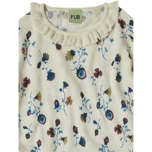 FUB Ecru/Flower Printed Dress