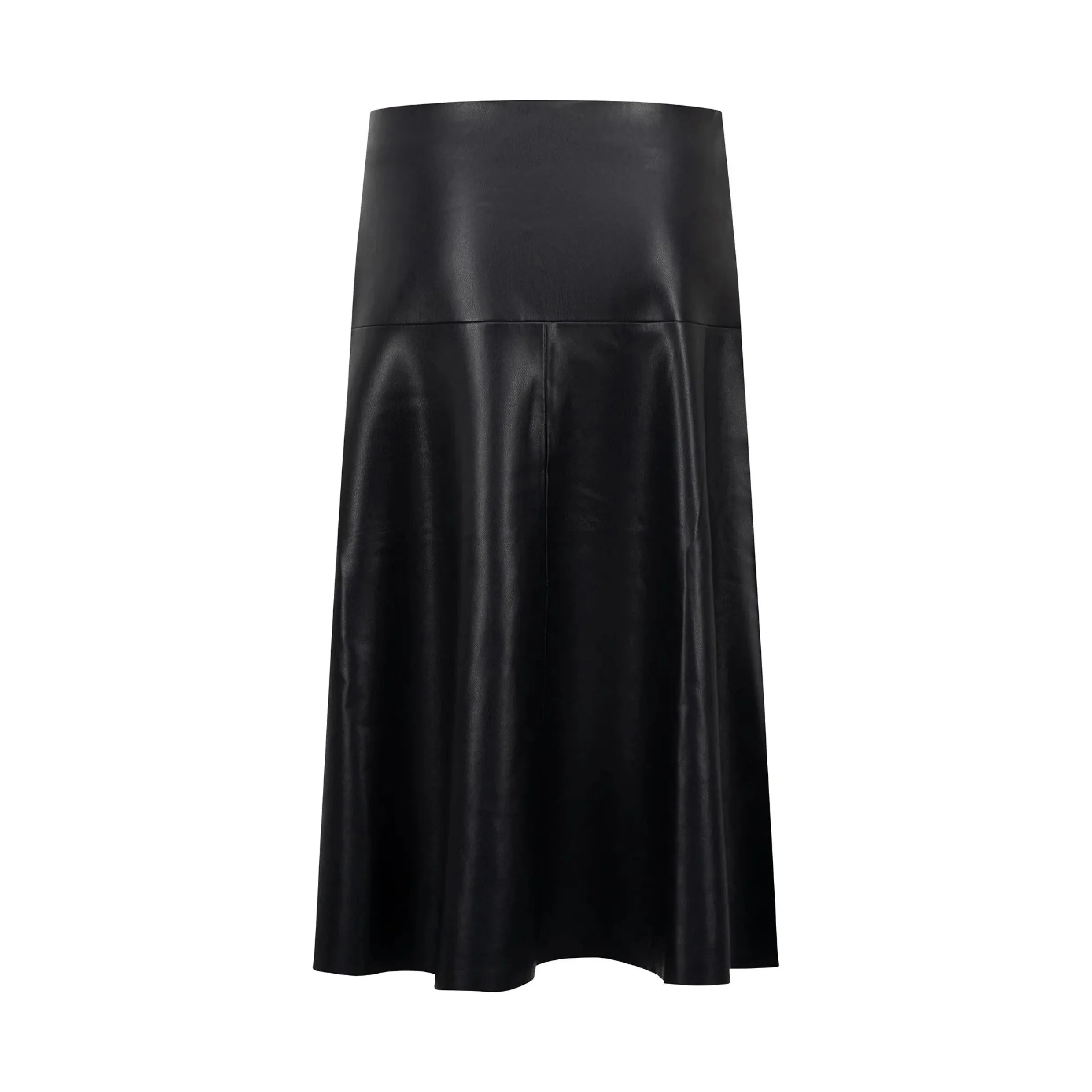 Fynch-Hatton Faux Leather Skirt in Black 24093620