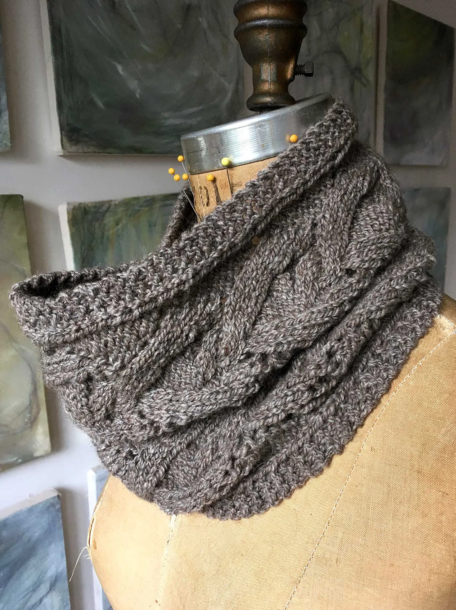 Haida Infinity Scarf/Cowl <br/><small>knitting pattern</small>