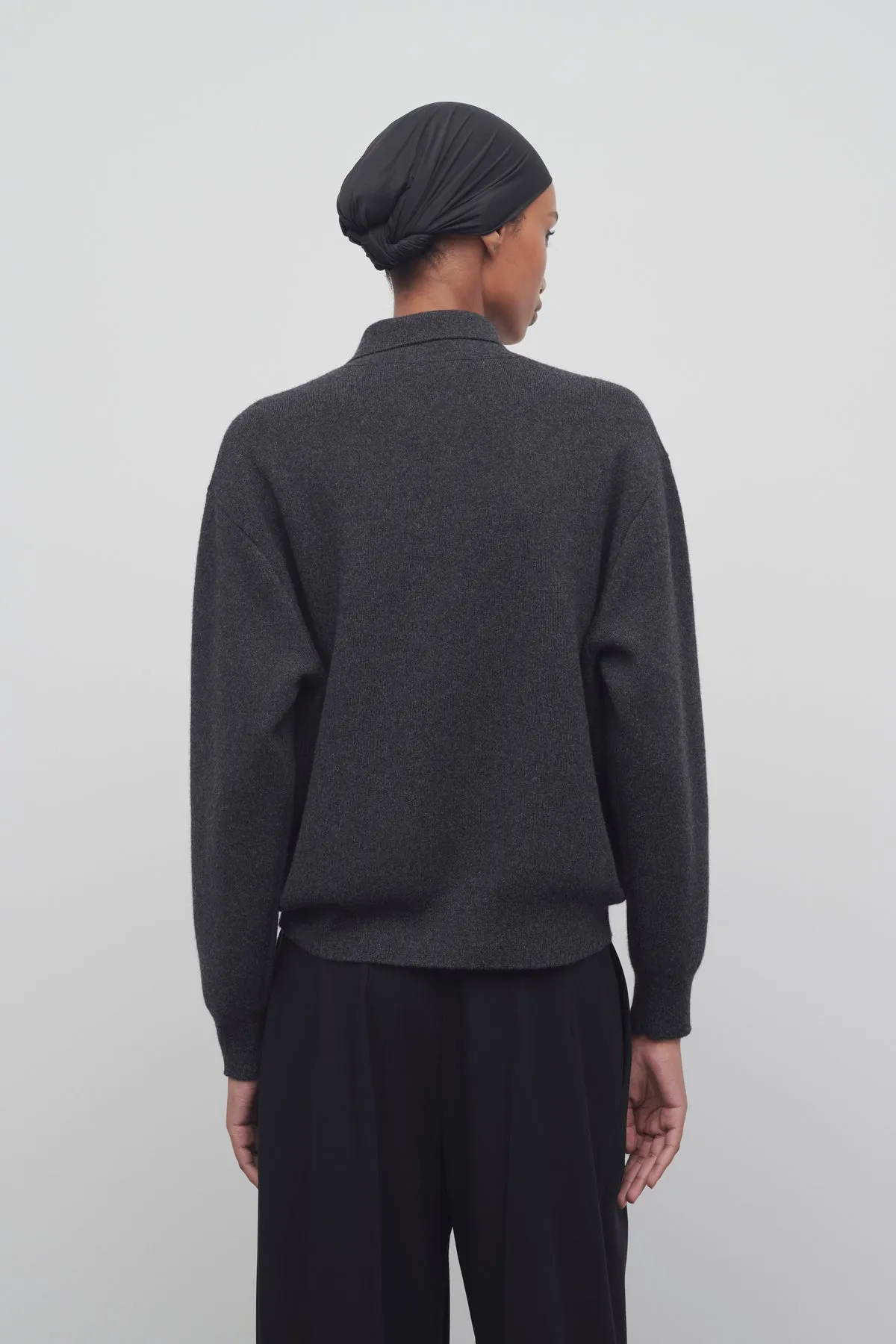 Halvar Polo Sweater In Cashmere