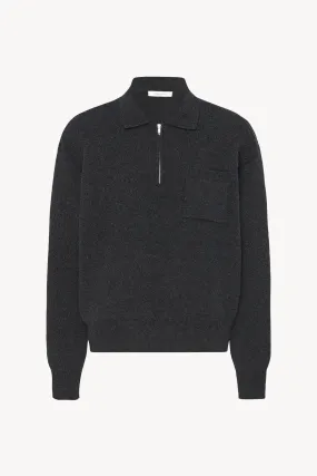 Halvar Polo Sweater In Cashmere