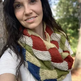 Heritage Infinity Scarf Knitting Pattern