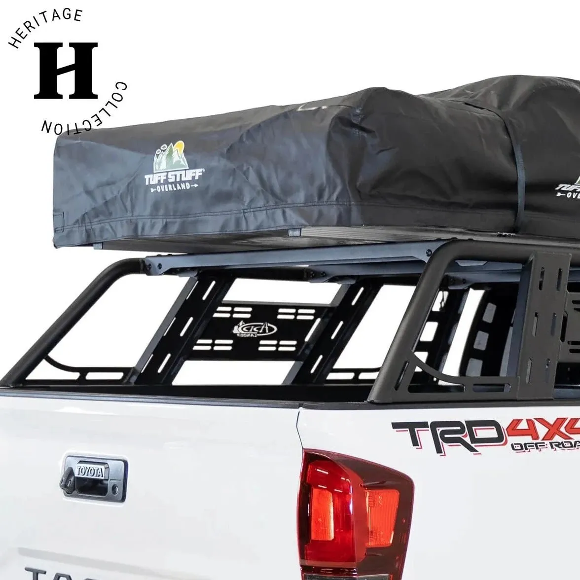 Heritage Lander Overland Bed Rack for Tacoma (2005-2023)