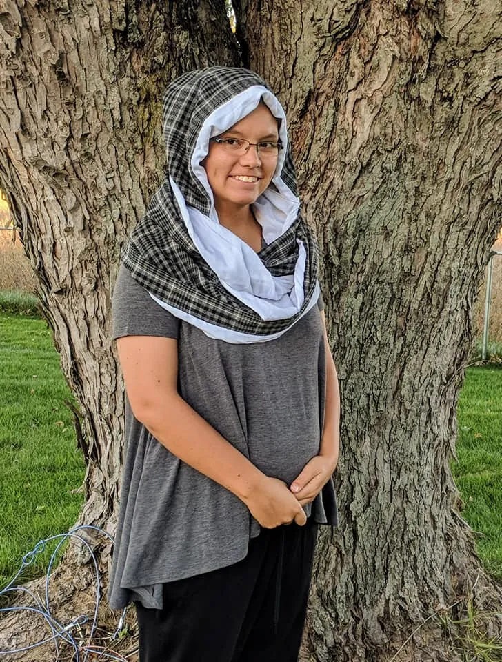 Hooded Infinity Scarf