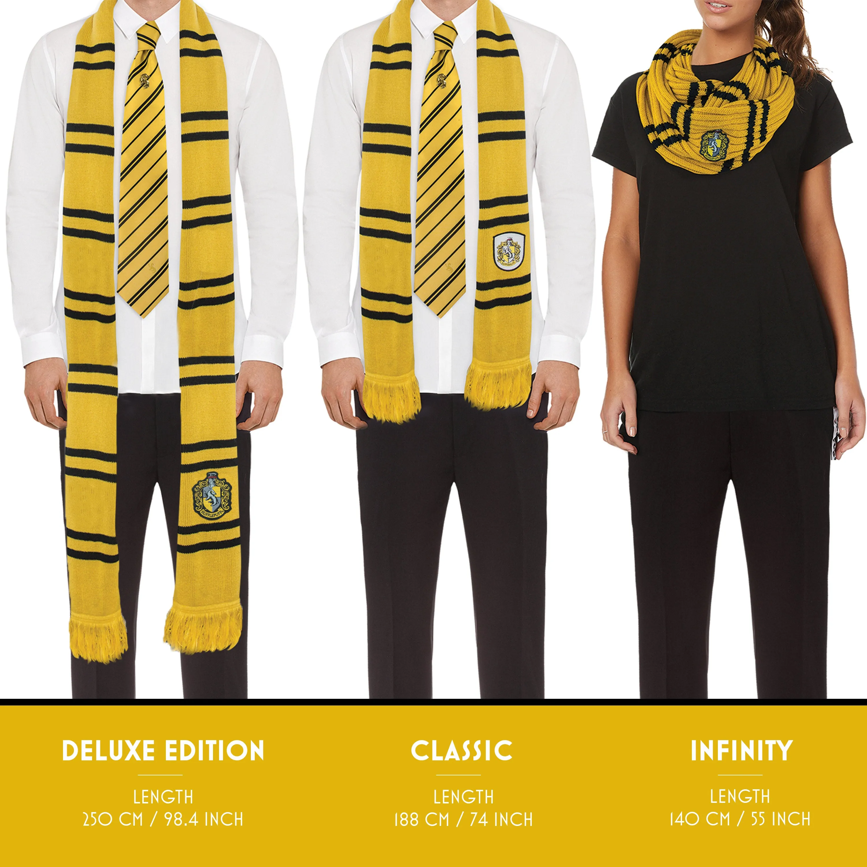 Hufflepuff Infinity Scarf