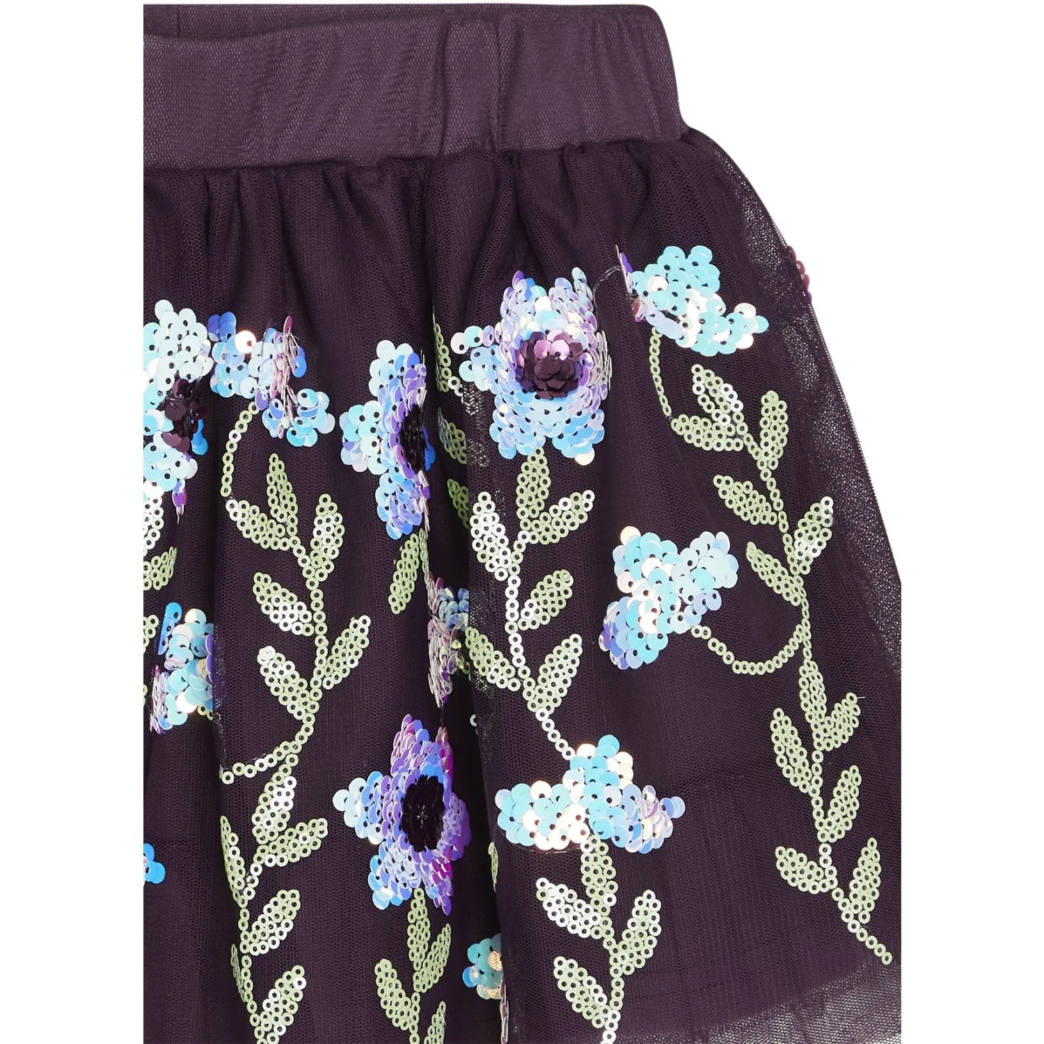 Hust & Claire Dark Plum Ninna Skirt