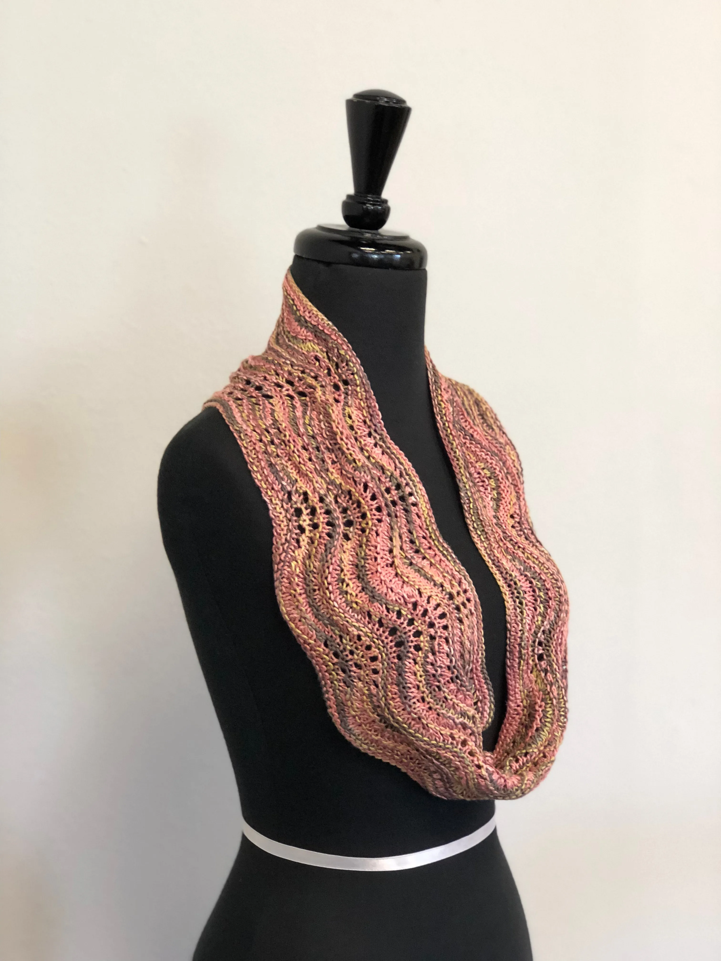 Ida Lace Cowl Knitting Pattern Download