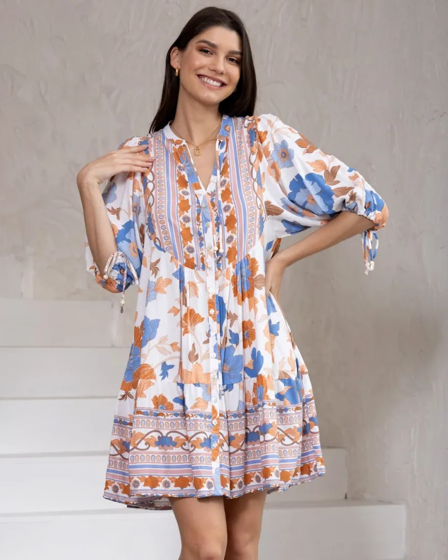 Jayla Dress - Apricot