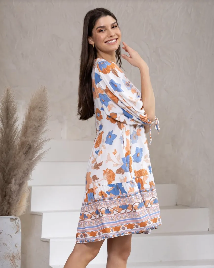 Jayla Dress - Apricot