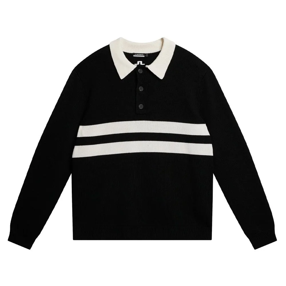 J.Lindeberg Patrik Rugby Knit Golf Polo 2024