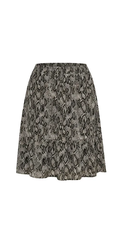 Kaffe Snake Print Skirt