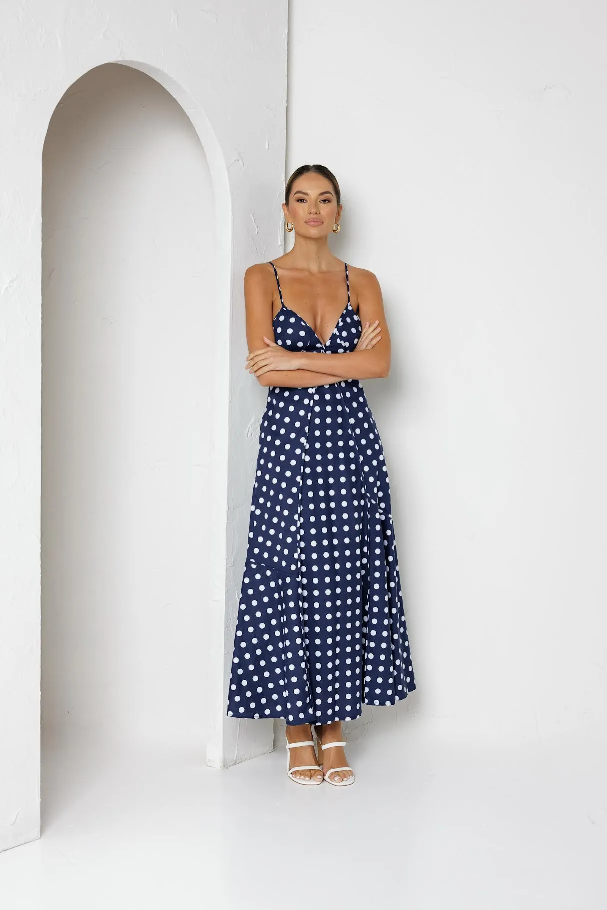 Kendra Polka Dot Dress