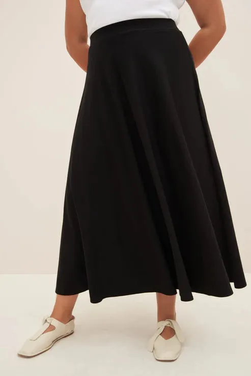 Kowtow Sphere Skirt - Black