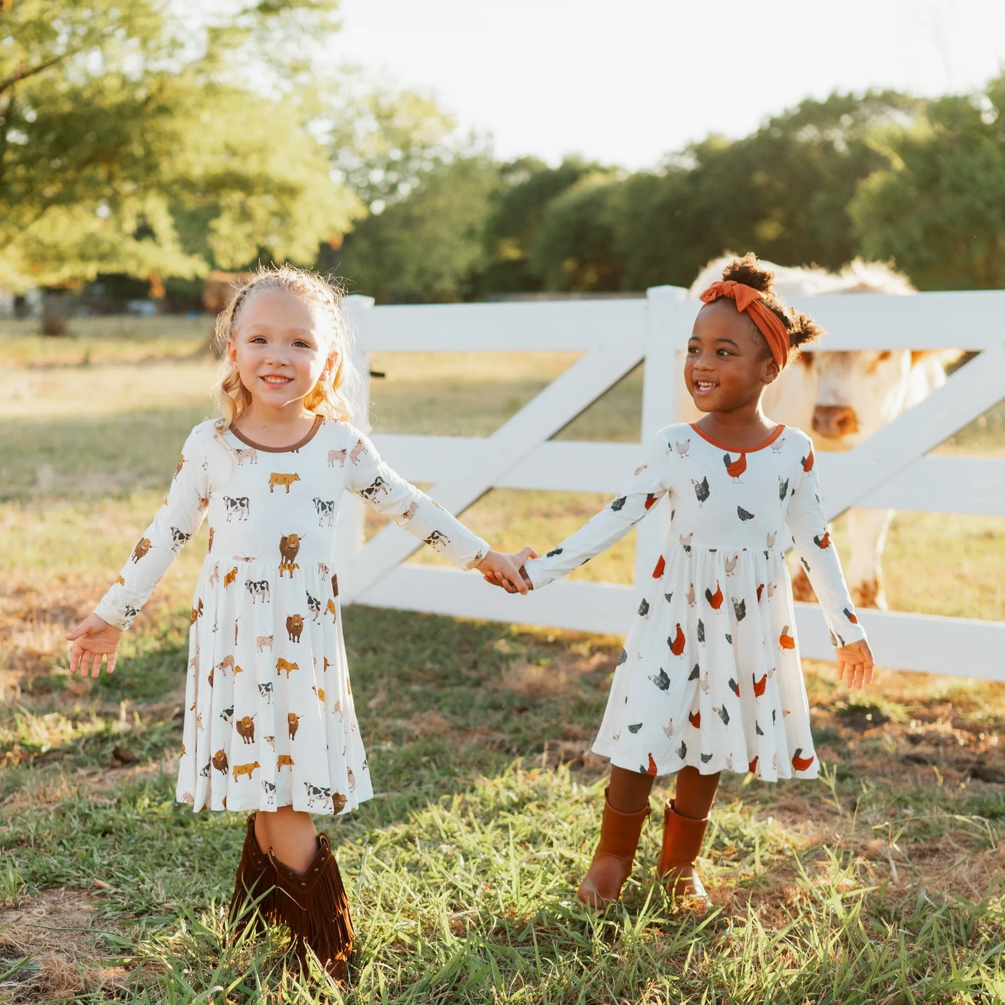 Kyte Baby Long Sleeve Twirl Dress | Moo