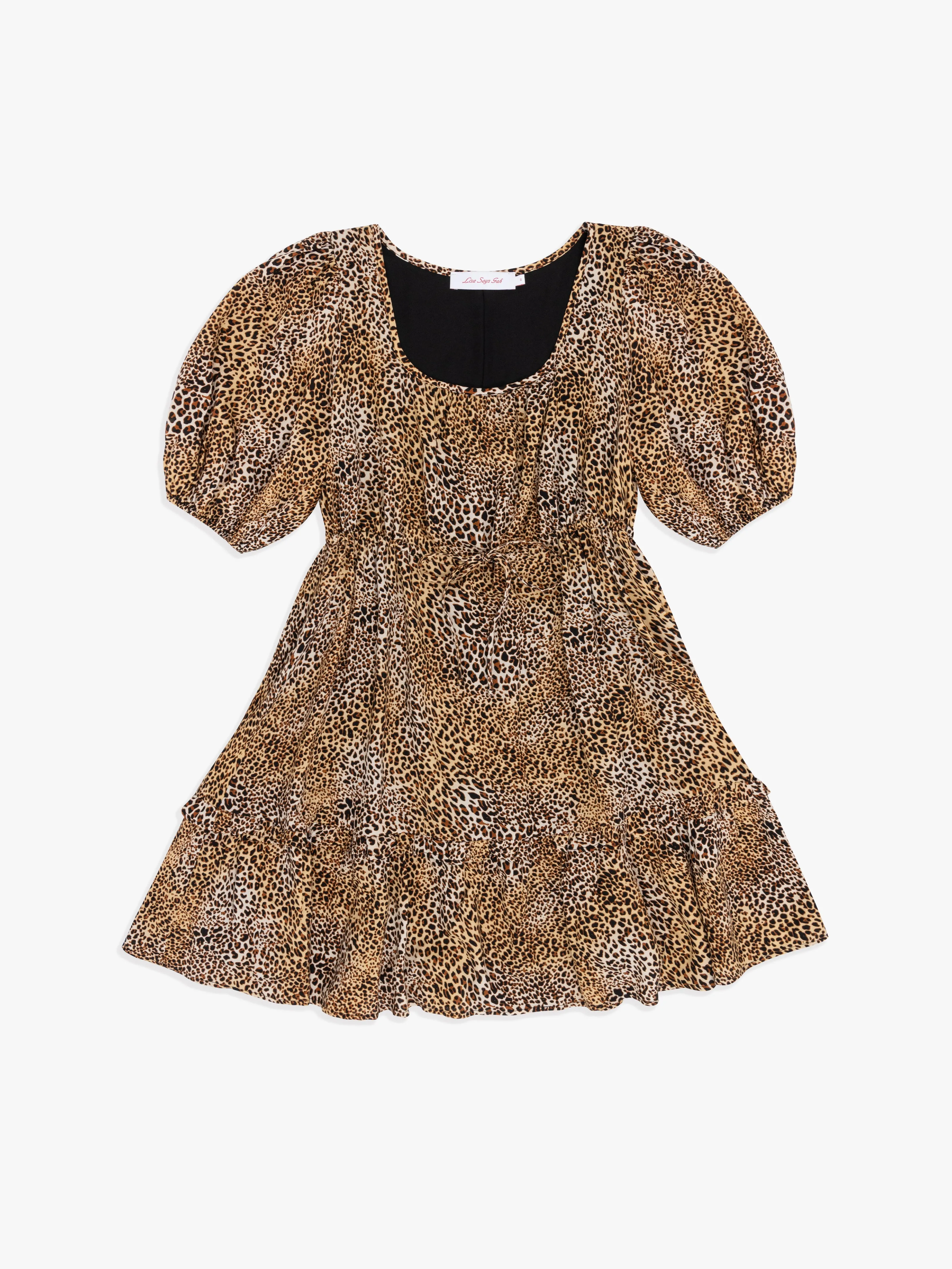 Leila Mini Dress - Leopard