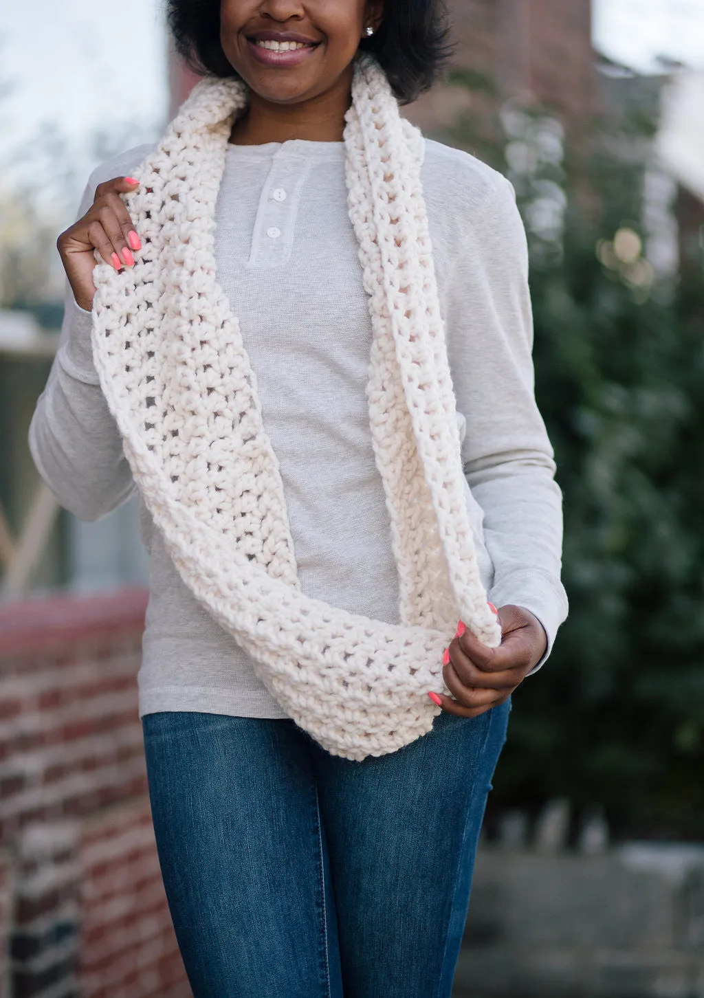 Level 4 Infinity Scarf // Crochet PDF Pattern