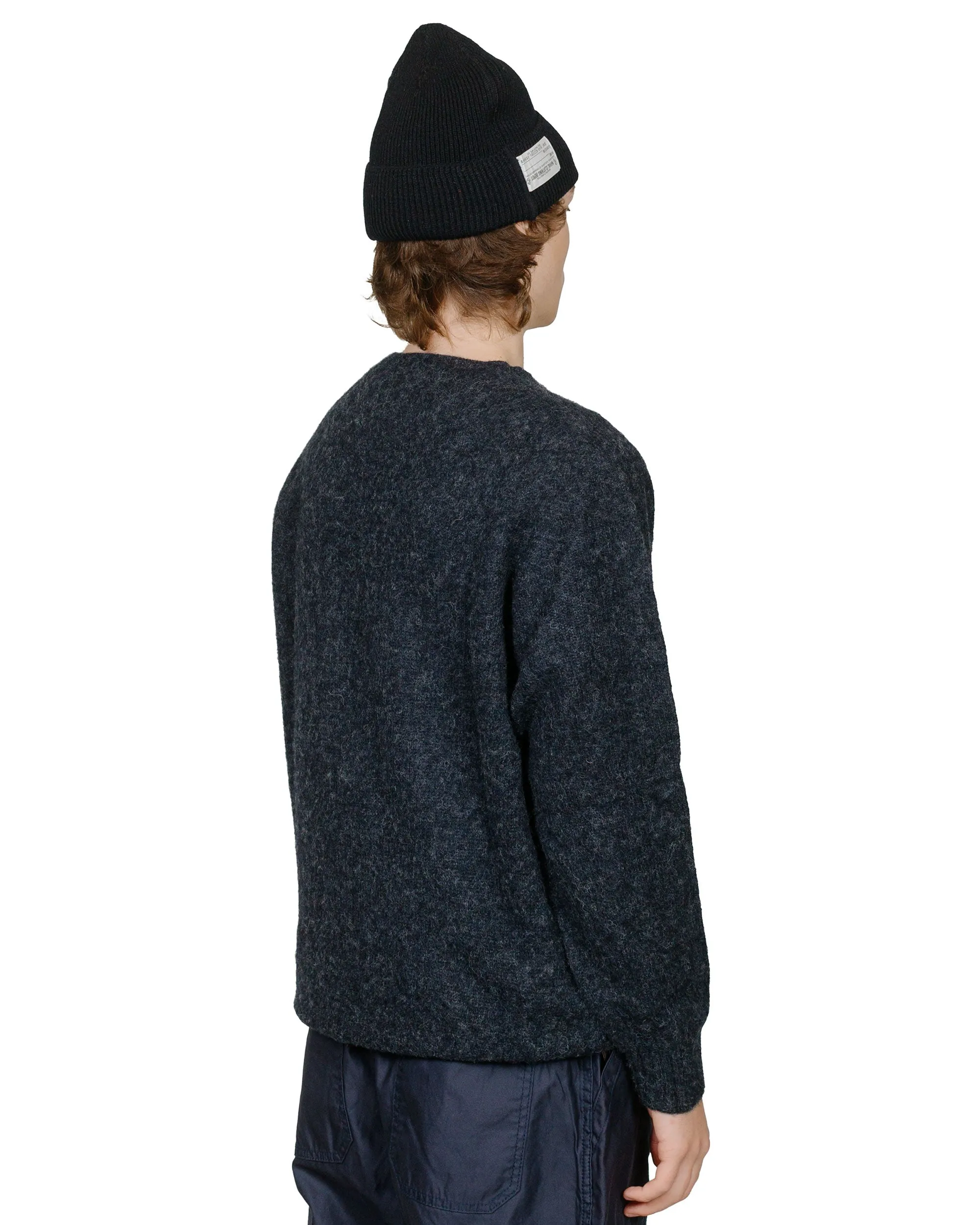 Lost & Found Shaggy Sweater Charcoal