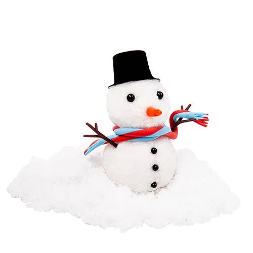 Make Your Own Desktop Snowman