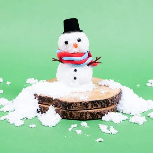 Make Your Own Desktop Snowman