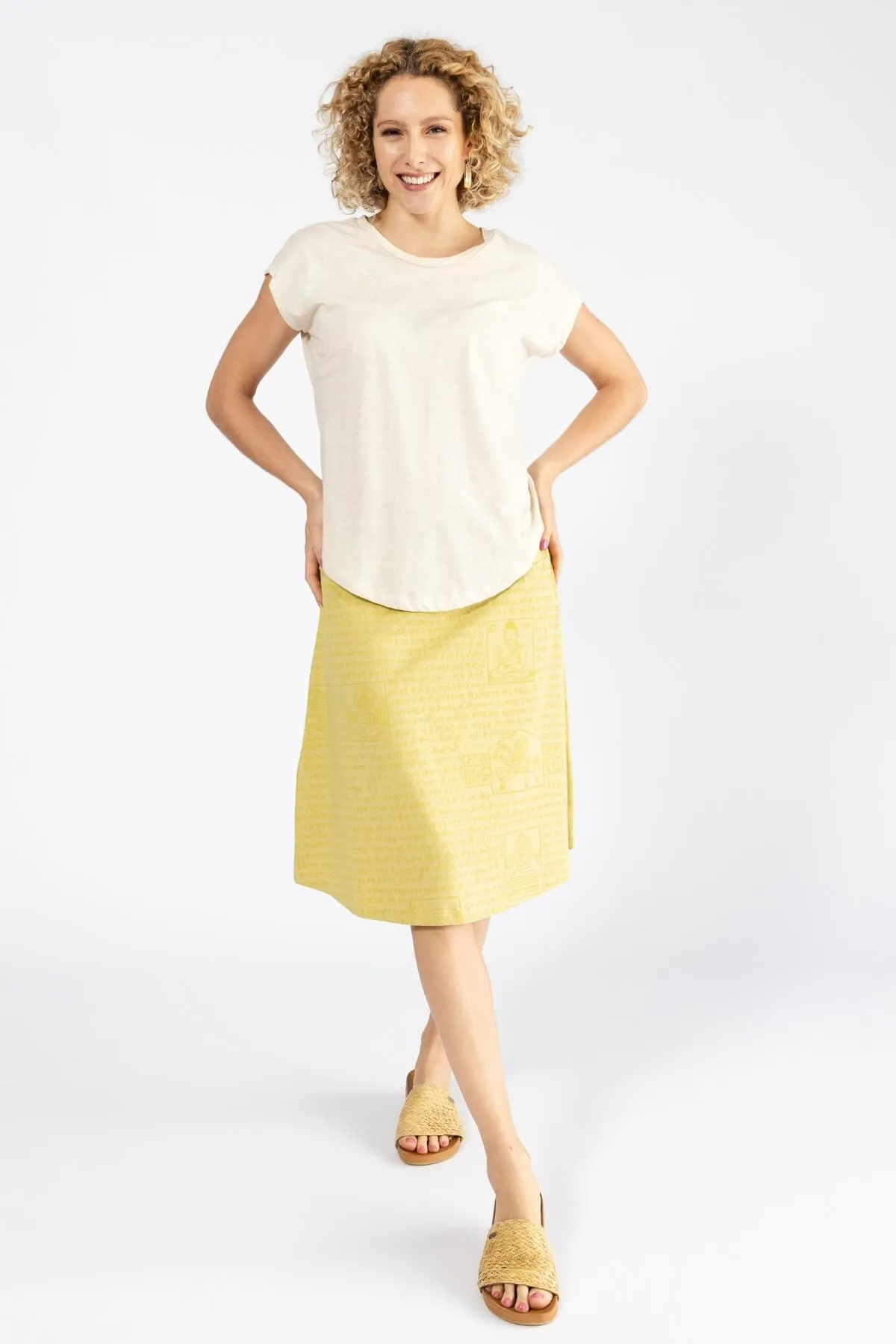 Mantra Skirt - Lemon