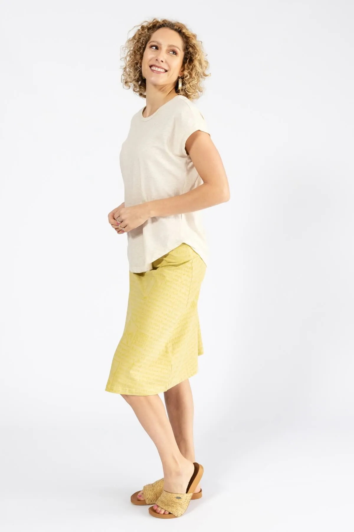 Mantra Skirt - Lemon