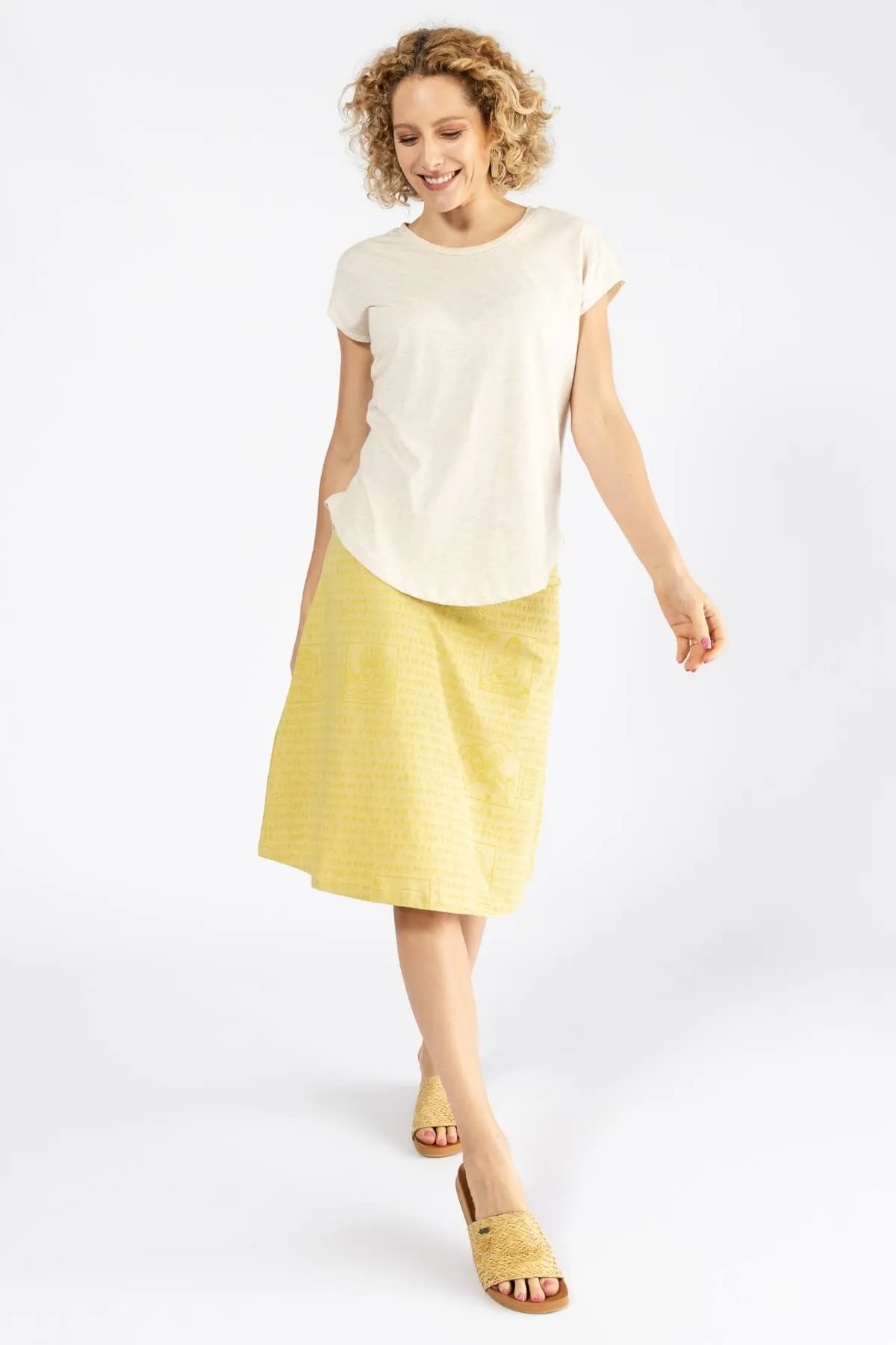 Mantra Skirt - Lemon