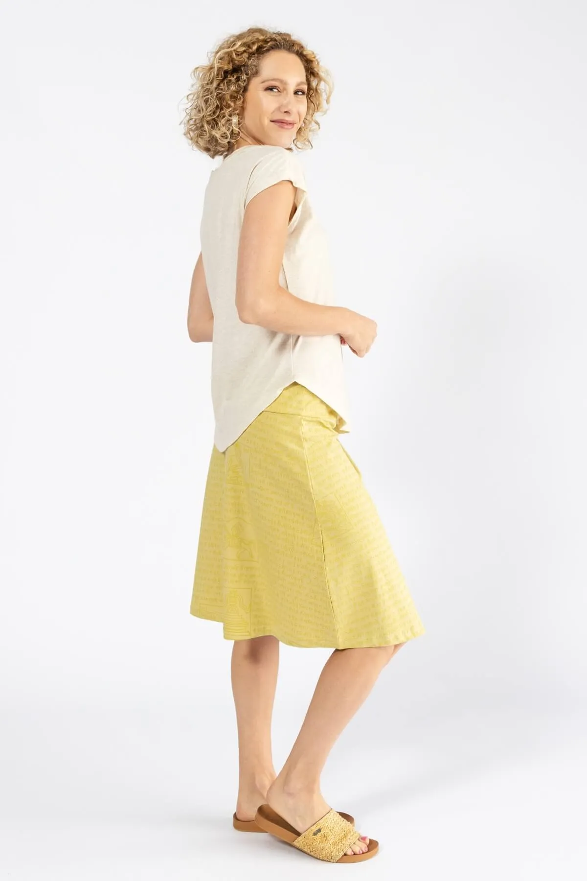 Mantra Skirt - Lemon