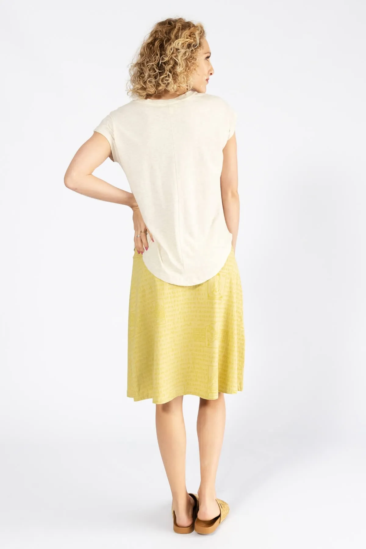 Mantra Skirt - Lemon