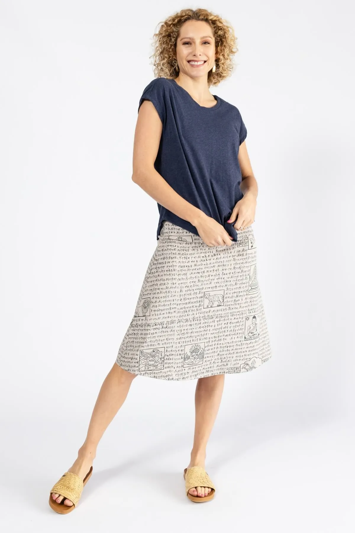 Mantra Skirt - Oatmeal