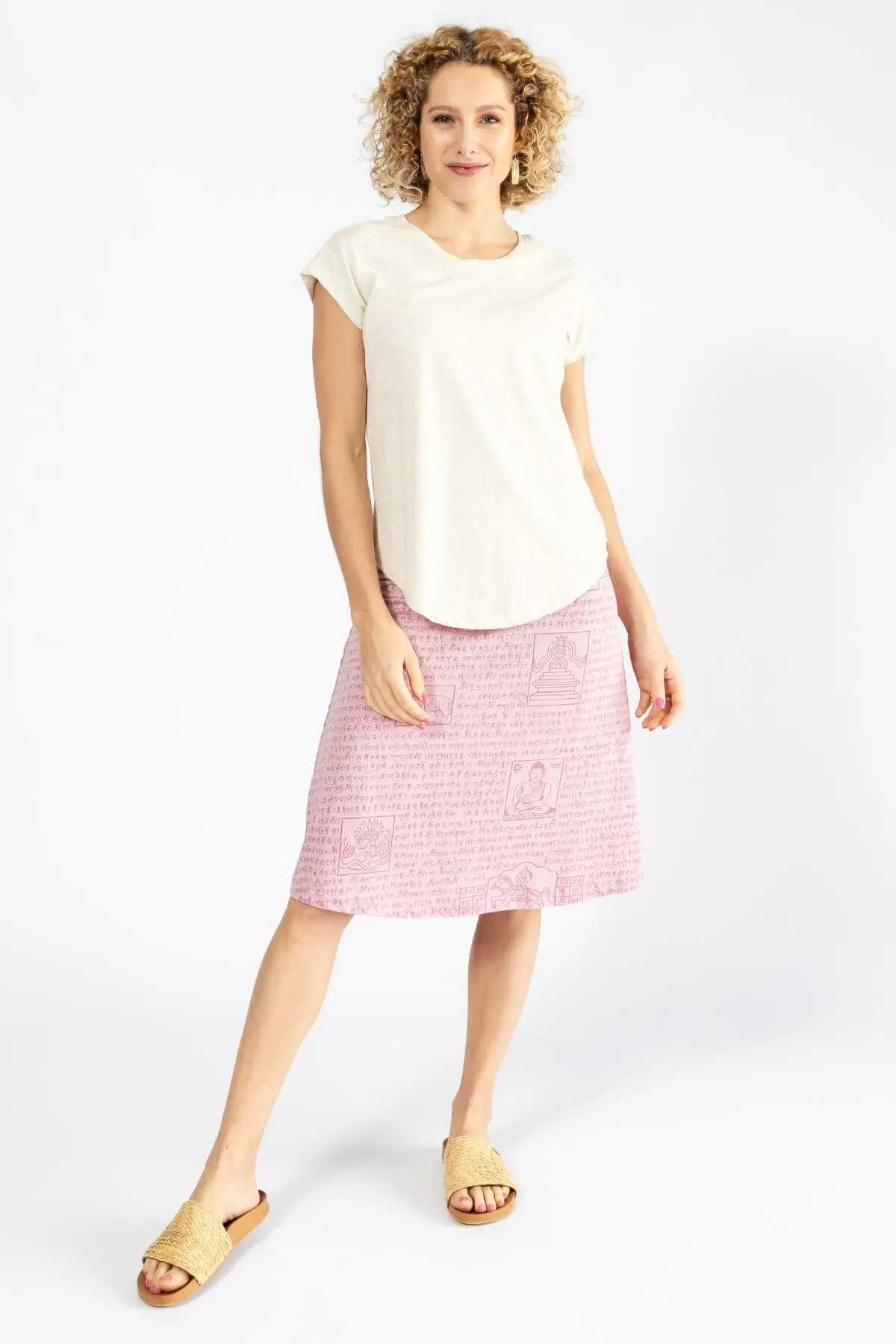 Mantra Skirt - Rose