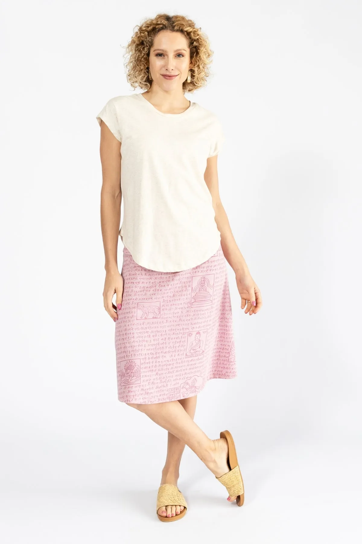 Mantra Skirt - Rose