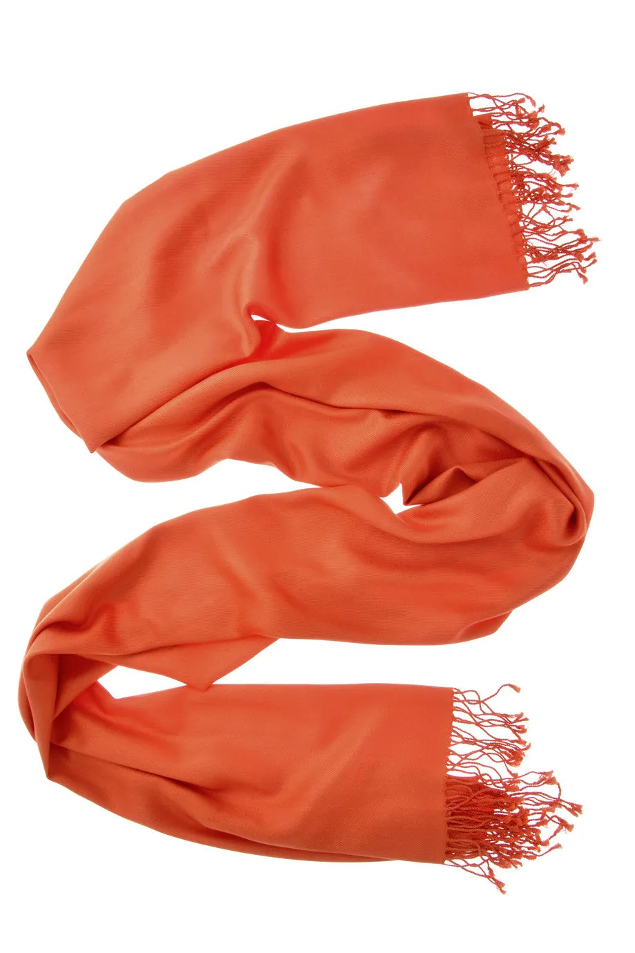 MAYA Viscose Orange Woman Scarf