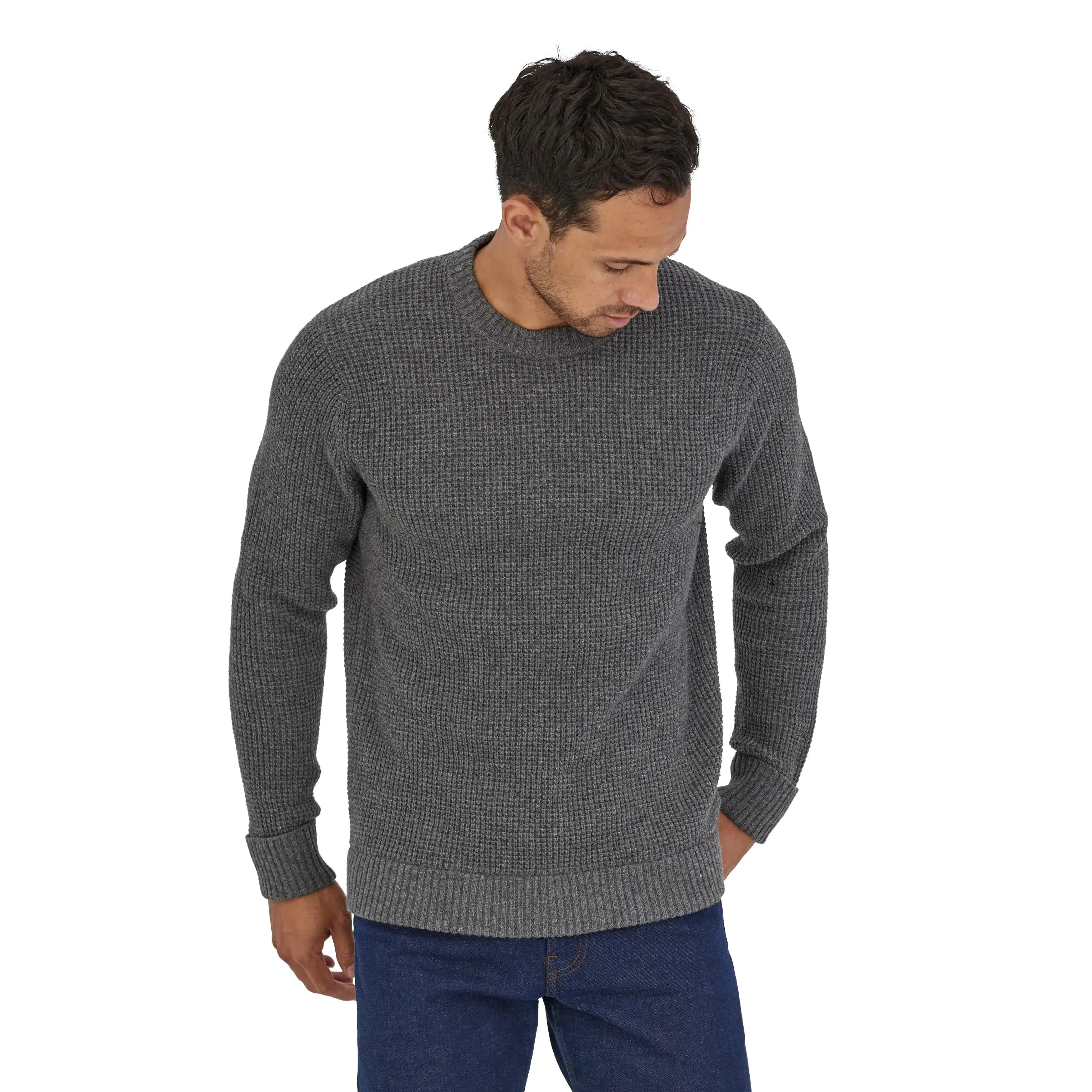 Men's Recycled Wool-Blend Sweater