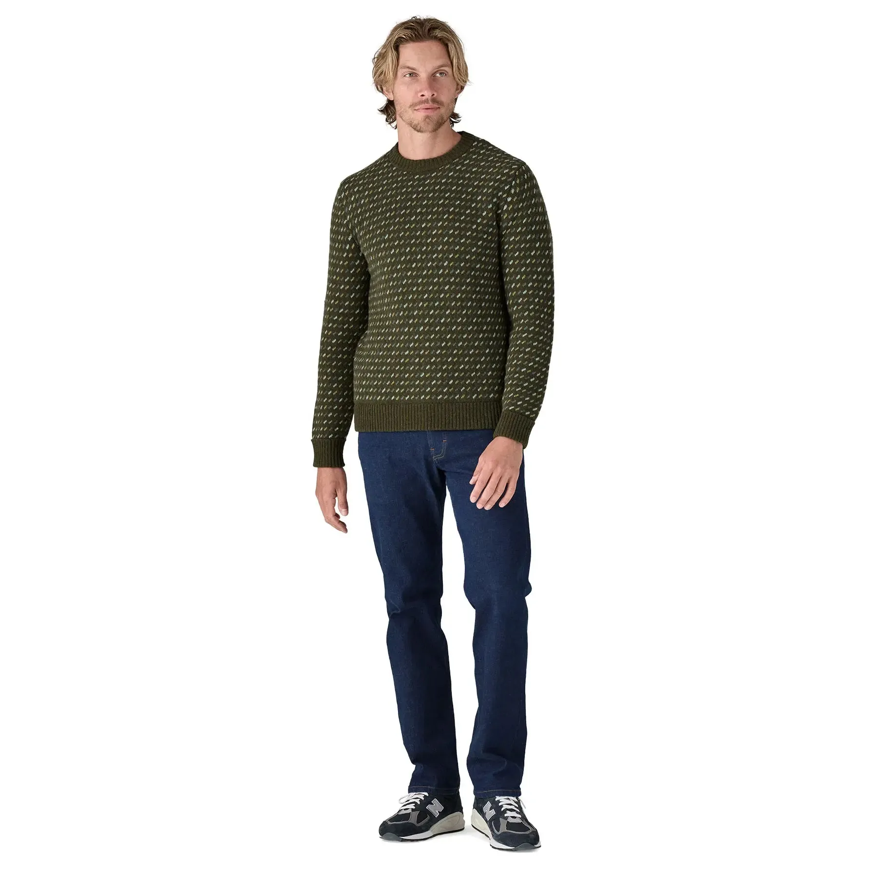 Men's Recycled Wool-Blend Sweater