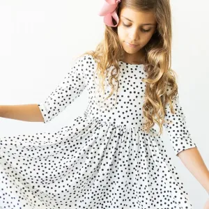 Mila & Rose Scattered Dot Twirl Dress